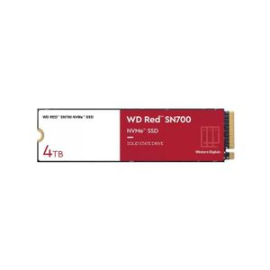 DISQUE DUR SSD WD Red SSD SN700 NVMe 4To GB M.2 2280 WD Red SSD S