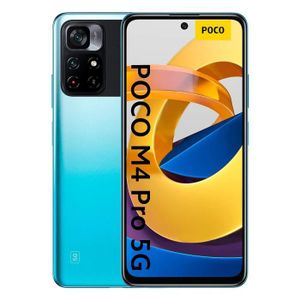 SMARTPHONE XIAOMI POCO M4 Pro 4+64Go Bleu 5G Téléphone NFC Di