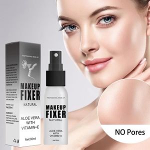BASE YEUX Zerodis fixateur de base pour le visage Spray fixateur de maquillage, 30ml, Base d'apprêt pour le visage, fixateur, hygiene poudre