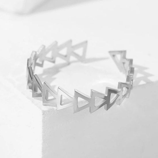 Bracelet Chaîne Soleil Spirale En Acier Inoxydable - Motif Géométrique Céleste - Pour Femme - Ajustable Jusqu'à 6,6 Cm - Cadeau élégant Et Significatif