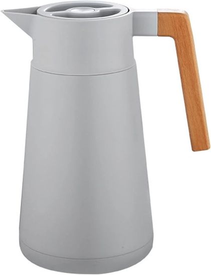 Pichet Isotherme Emsa Eleganza 0,3L - Garde Café Chaud 12h - Acier Inoxydable - Easy Open