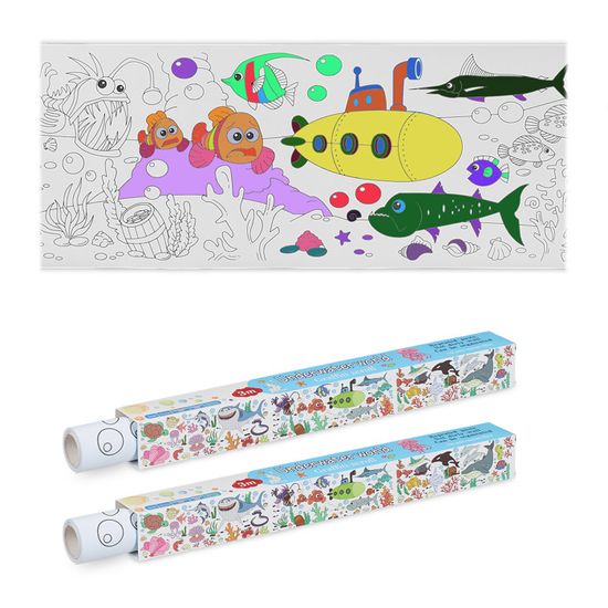 Rouleau de Papier Dessin Adhésif Coloriage Enfant 30 x 300 cm | Bricolage, Cadeau Anniversaire