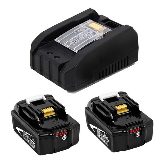Batterie 18V 5,5Ah Pour Outils Makita - Compatible BL1850B, BL1830, BL1860, LXT-400, Etc. - 6
