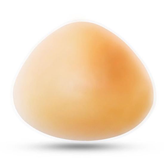 ELMIKA Prothèse Mammaire En Silicone Bonnet A 250g - Insert Confortable Pour Mastectomie Et Soutien-Gorge Triangulaire