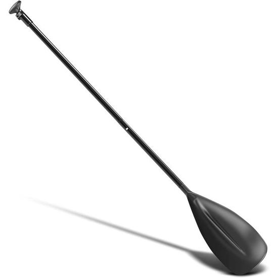 Pagaie De Kayak Réglable 240-260 Cm - Aluminium Et Plastique - Avec Laisse - Pour Pêche Et Loisir
