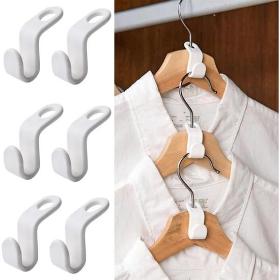 2 Crochets à Vêtements Pliables LOLYSIC - En Aluminium, Sans Perçage, Pour Chambre, Salle De Bain, Extérieur