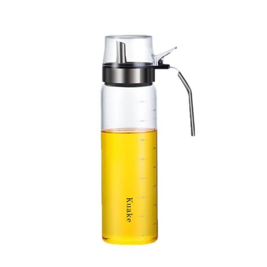 Lot De 2 Bouteilles Distributeur D’huile En Verre 160 Ml – Anti-fuite, Design élégant Pour Huile Et Vinaigre - 13