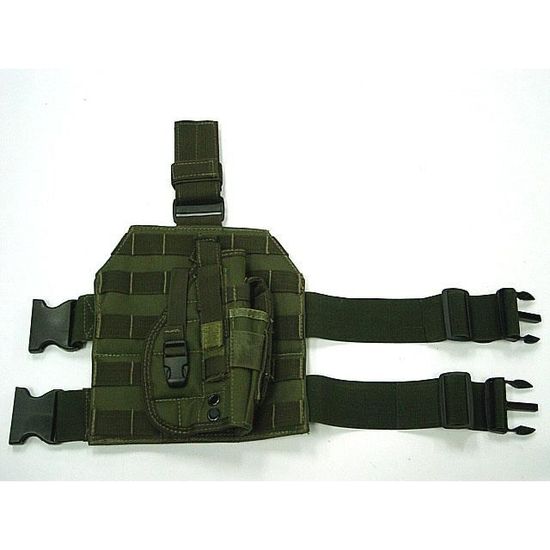 Warrior Pochette Radio Réglable Laser Multicam - Étui Molle Compatible - Universel