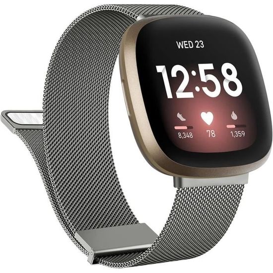 Bracelets De Remplacement Pour Fitbit Versa 4/Sense 2/Versa 3/Sense - Lot De 2, Silicone, Réglables, Multi-couleurs - 8