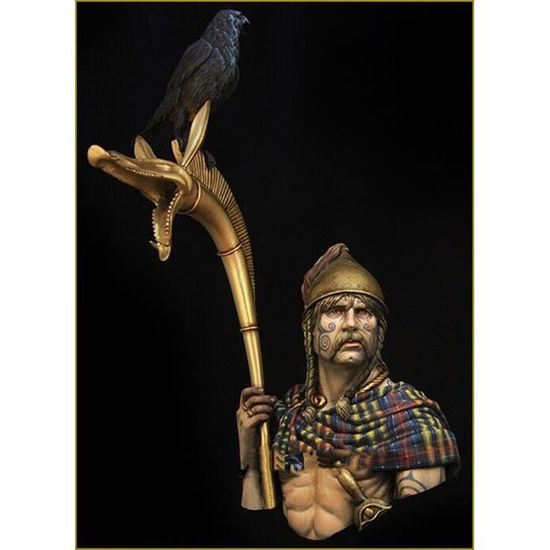 Buste Chevalier Templier 1/10 – Figurine En Résine Non Peinte – Kit Maquette Soldat