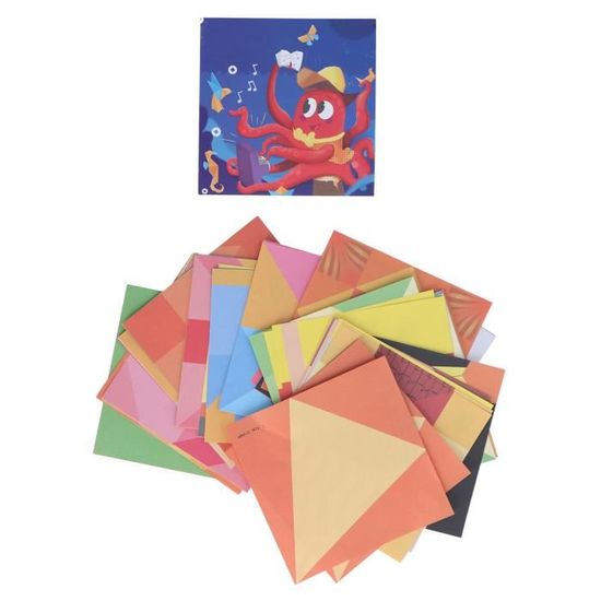 Kit Origami Pour Enfants 6-12 Ans - 130 Feuilles De Papier + 65 Modèles + Guide De 88 Pages - Activité Manuelle Créative Et Éducative - 4