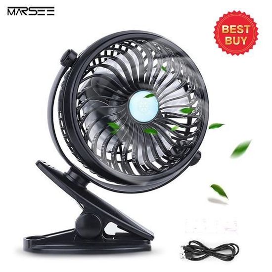 Starmood USB Rechargeable sans Pales Ventilateur Portable Mini Glacière sans Feuille Ventilateur avec 3 Vitesse Niveau Blanc 