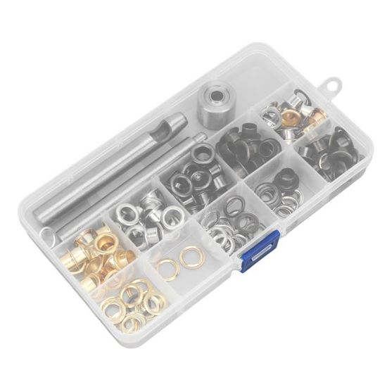 5000 Oeillets Métalliques 5/16 - Lot Fournitures Couture, Bricolage, Artisanat - Marque Generic