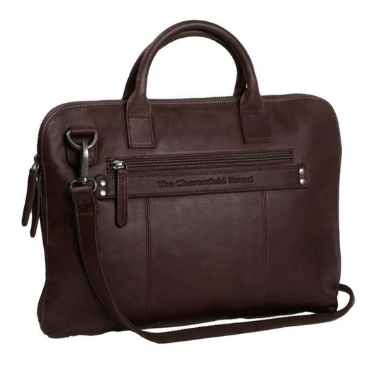Sac à épaule Bandoulière The Chesterfield Brand - Modèle Arlette - Cuir Vache Marron - Neuf