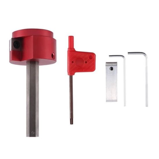 Lot De 4 Alésoirs De Tuyau En PVC, Alliage D'acier, 2,5 à 7,6