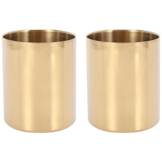 2 Petits Paniers En Corde De Coton Pour Rangement - Idéal Pinceaux Maquillage, Stylos, Petits Objets - Style Bohème