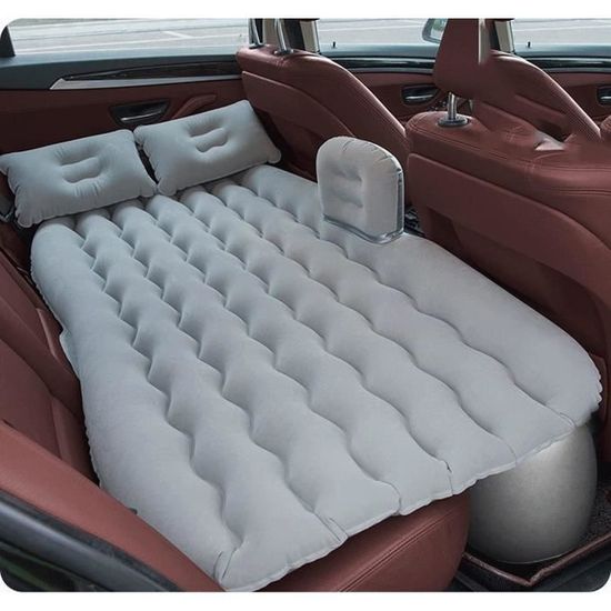 Matelas Pneumatique Voiture ABSOPRO – 170x110x14 Cm, Noir, PVC Flocqué, Pour Siège Arrière, Résistant