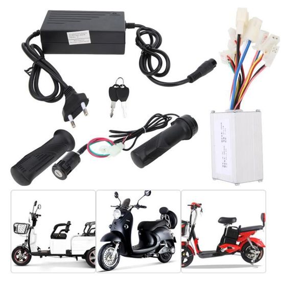 VINGVO Kit de contrôleur de moteur de scooter de vélo électrique 24V 250W Electric Brushless Motor sport electrique
