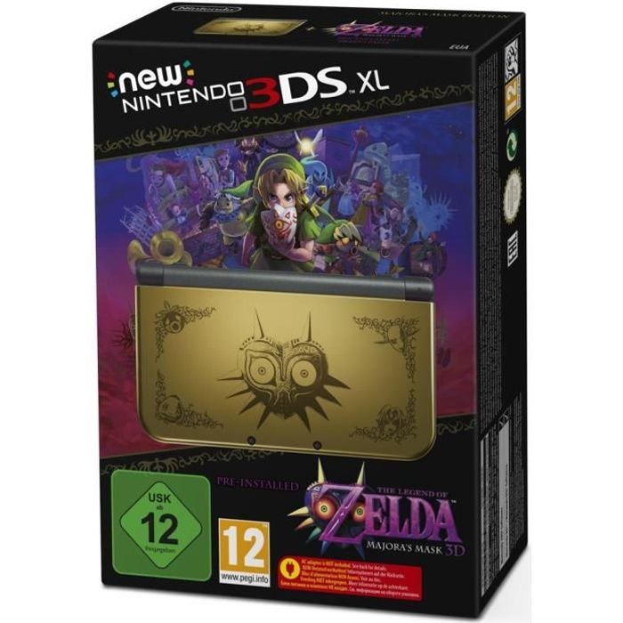 New Nintendo 3ds Or Majora' Mask Edition - vue 2