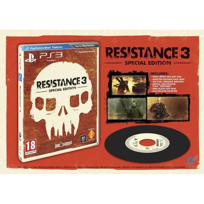 Sony Computer Entertainment Resistance 3 Edition Spéciale / Jeu Console PS3
