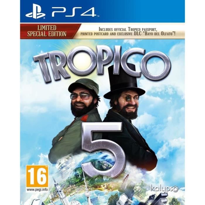 Tropico 5 First Edition Jeu PS4