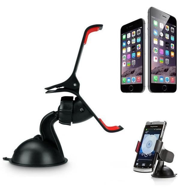 ✨ Net Solutions ✨ Support voiture Auto universel Réglable, ventouse extra forte avec rotation à 360°, fixation sur pare-brise, table