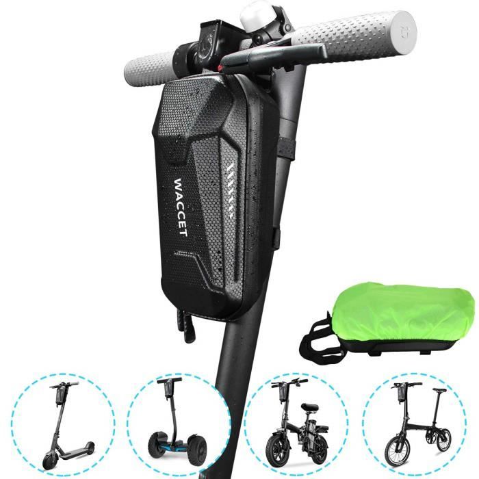 WACCET Sac Trottinette Electrique Etanche Sac de Rangement pour Xiaomi M365 et Autres Scooters électriques, Sacoche de Transport Gui