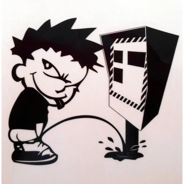 Stickers, autocollants, adhésifs motif ANTI-RADAR