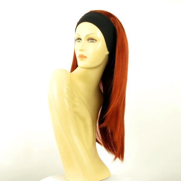 perruque femme bandeau rousse NIKITA 350