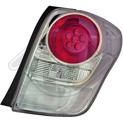 6619590 Feu arriere droit ( cote passager) pour TOYOTA Verso de 2013 a 2018 Look Origine , LED