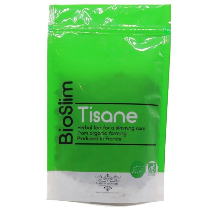 Infusion Minceur BIOSLIM 100% Bio à base de Thé Vert, Minceur Femme Rapide, Thé Minceur Ventre Plat 100% Naturel
