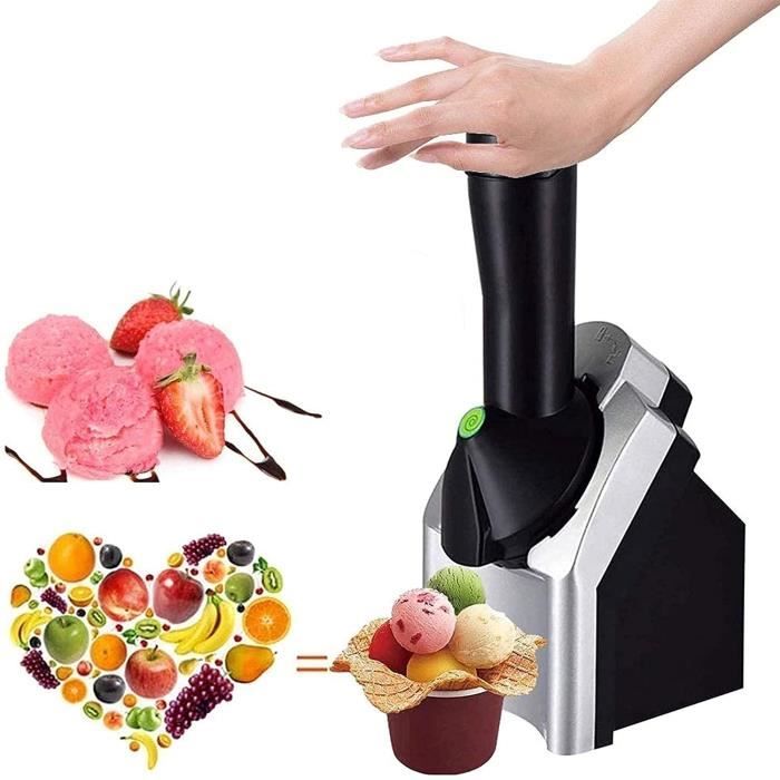Machine à crème glacée Machine à crème glacée aux Fruits pour des Desserts sains Machine à crème glacée à la Maison pour Faire des