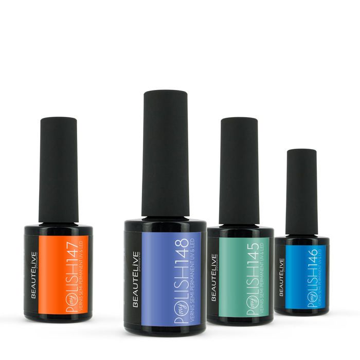 Beautélive Vernis à ongles semi permanent 41 - Rouge noir , 15ml Ongle