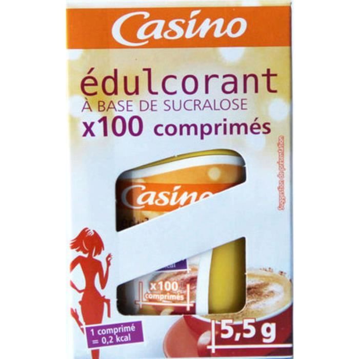 Edulcorant Sucralose - 100 comprimés - 5,5 g