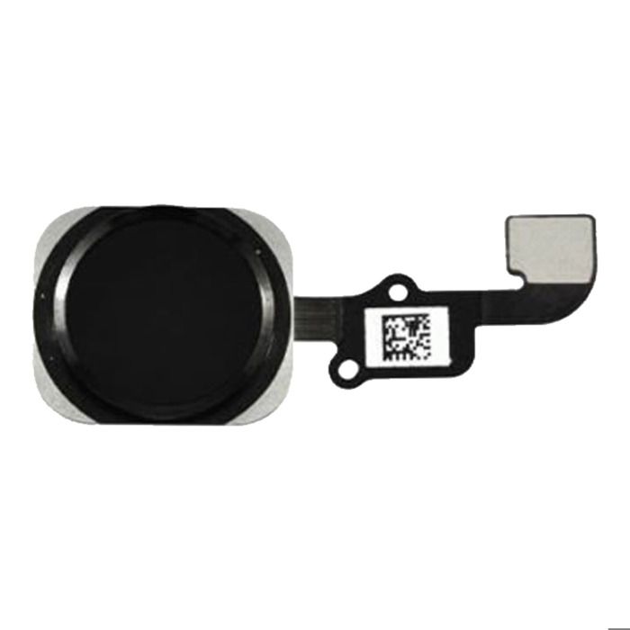 Nappe de bouton HOME noir pour iPhone 6S et iPhone 6S Plus