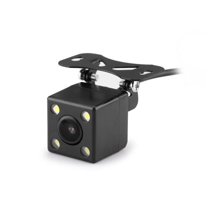 Caméra de recul arrière pour voiture, 170 °, caméra de recul parking grand angle CMOS IP67 Carré