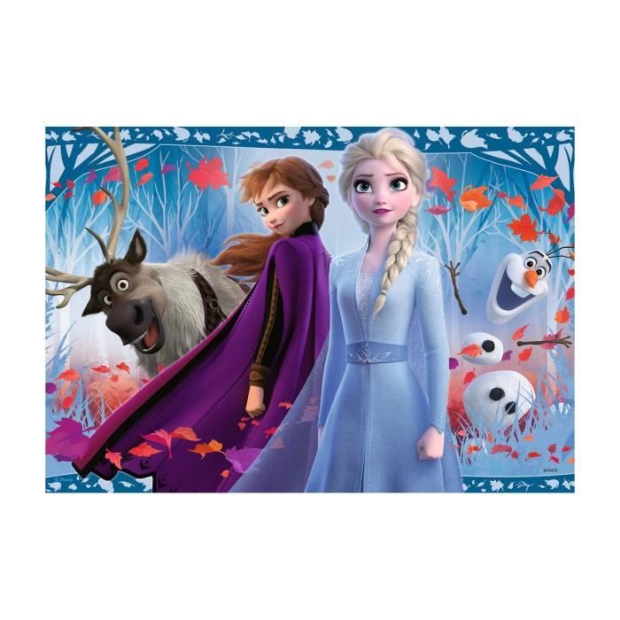 Puzzles 2x12 p - Voyage vers l'inconnu / Disney La Reine des Neiges 2 - Référence : 05009