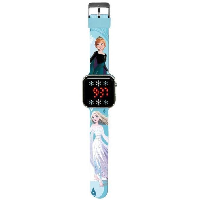 montre fille digitale reine des neiges frozen eclairage à led