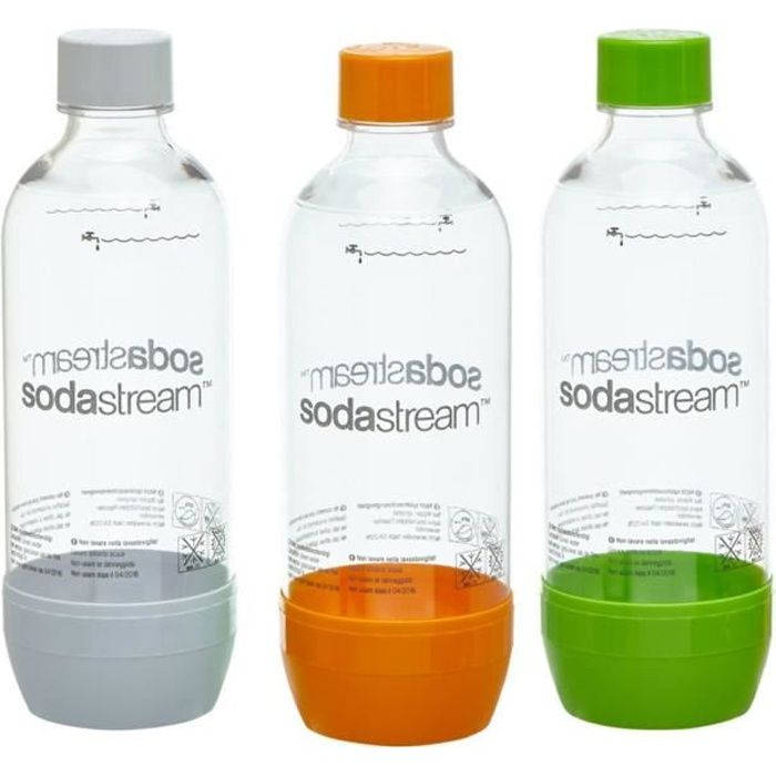 SodaStream Bouteilles PET 2+1 gratuite