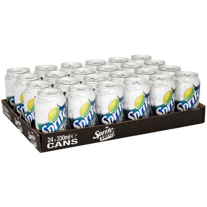 Sprite Zéro 33cl (pack de 24)