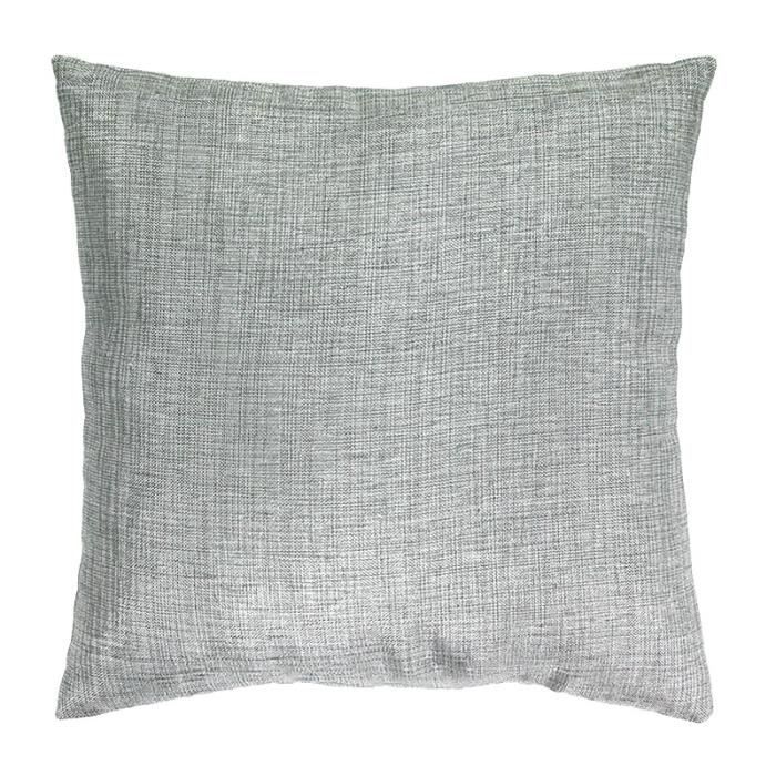 Coussin effet chiné gris 40x40cm LINX Gris