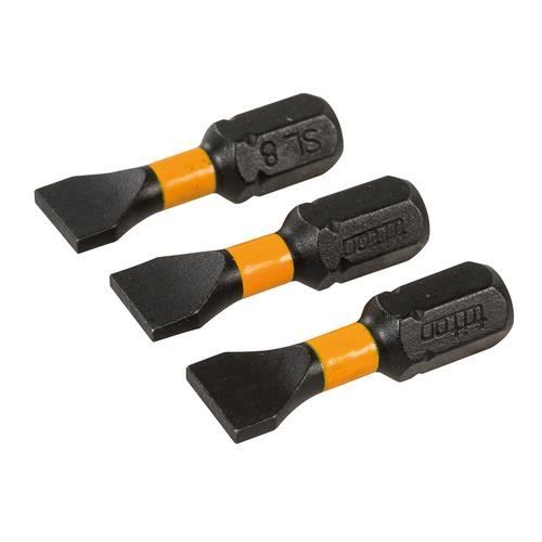 Triton 415395 - Lot de 3 embouts de vissage impact plats