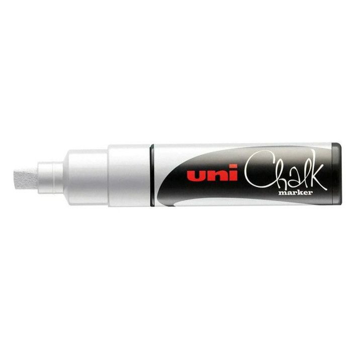 MARQUEUR CRAIE BLANC POINTE 8,0 MM Blanc