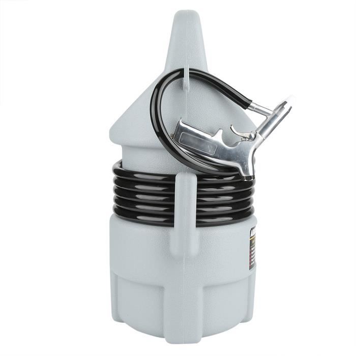 Mengyyshop-Kit de sablage pneumatique portatif Pistolet de sablage Tuyau de 15 pi et trémie de 50 lb