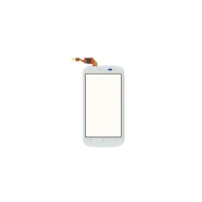 Vitre Et Surface Tactile Wiko Cink Peax Coloris Blanc
