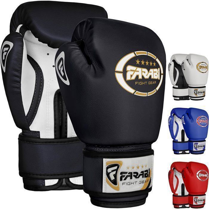 Paracolpi Boxe Farabi Sports In Pelle | Per MMA, Muay Thai, Kickboxing | Allenamento Professionale - Foto 5