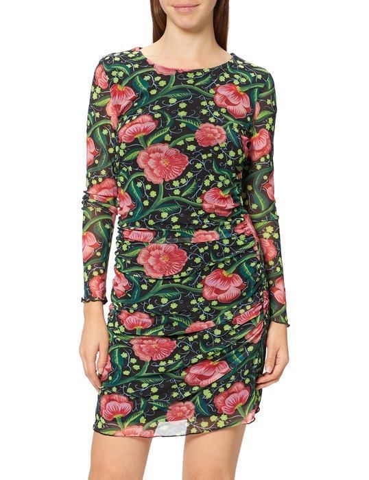 Robe Décontractée Pour Femmes TATUUM Noir Noir - Prêt-à-Porter