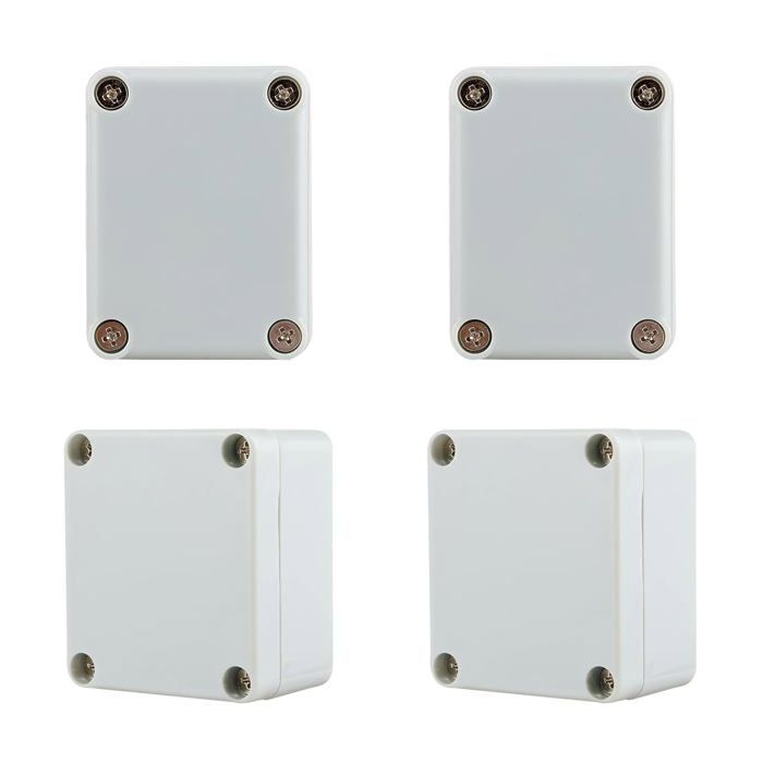 Boîte De Dérivation étanche IP65 150x110x70 Mm - Avec 10 Presse-étoupes M20, Borne 12 Points Et Scie-cloche - 9