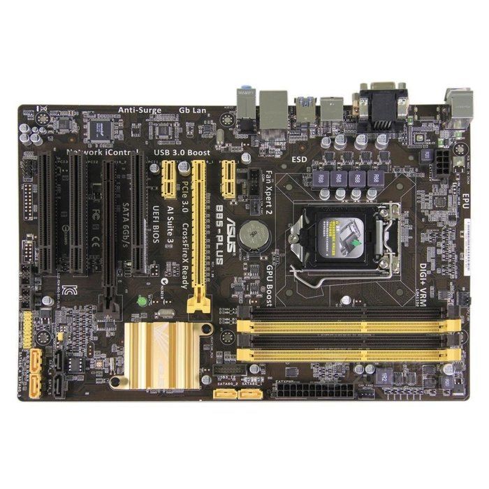 Carte mère ASUS B85-PLUS Intel B85 LGA 1150 4xDDR3 32GB ATX - Asus