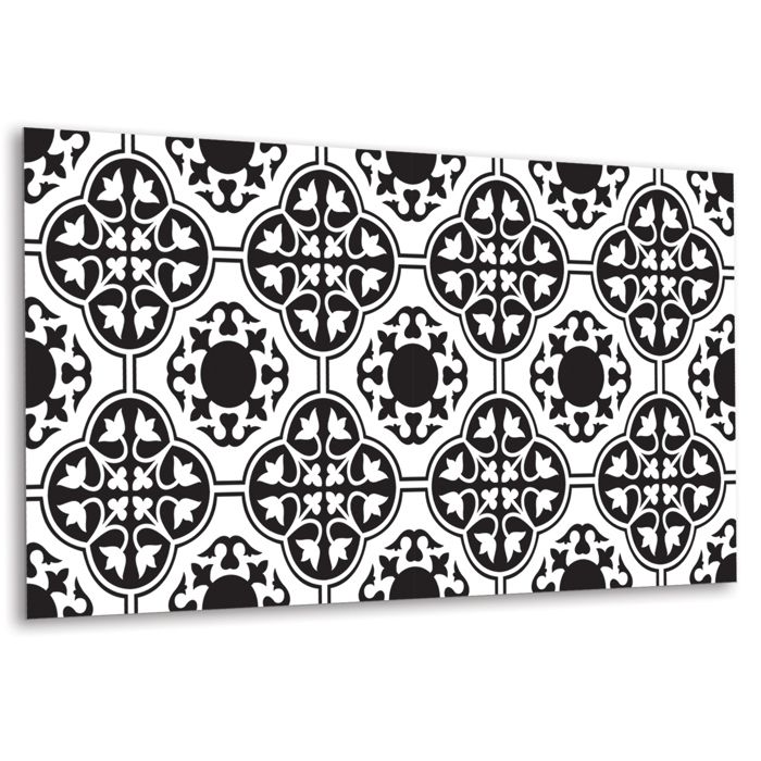Grand Stickers Muraux Miroir Acrylique Lot de 4 pour Décoration Salon